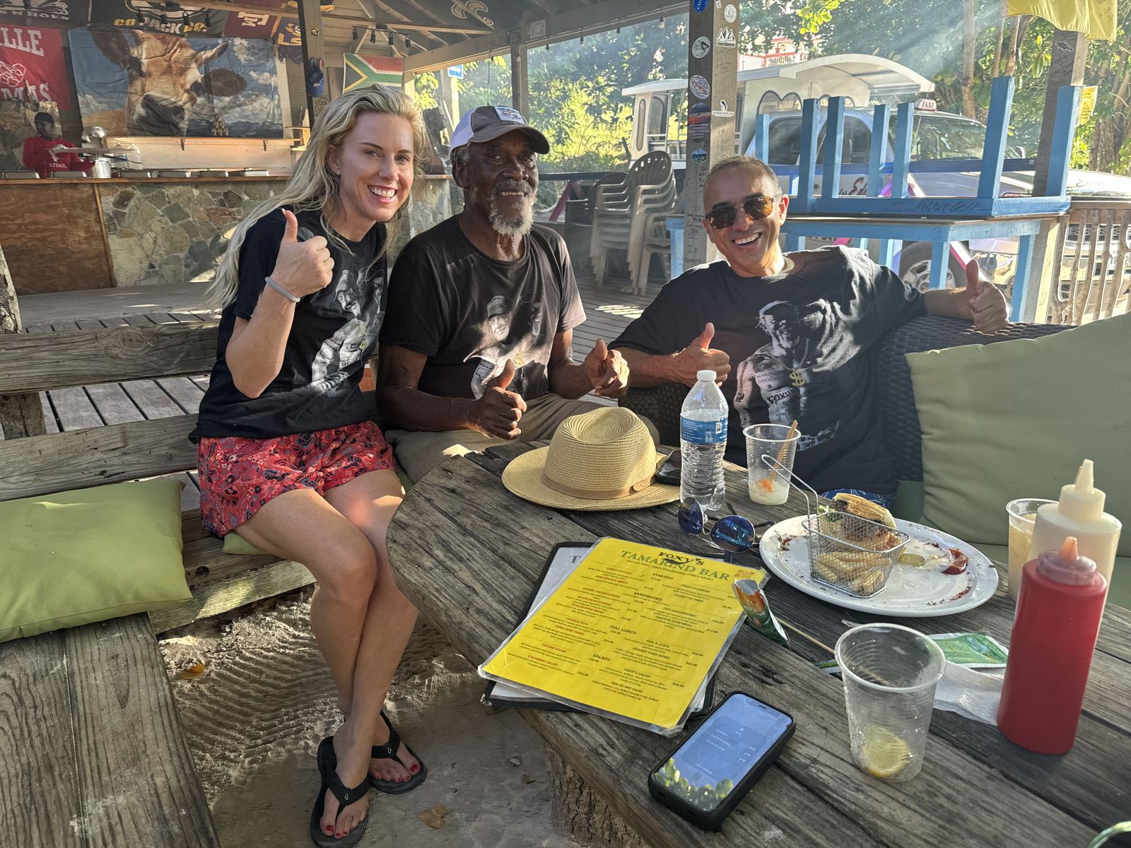 Guests at Foxy's Tamarind Bar